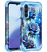 Miqala for Galaxy A15 5G Case,Glow in The Dark Three Layer Heavy Duty Shockproof Full Body Protec...