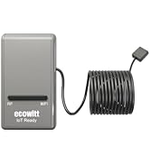 ECOWITT 2024 Newest Wi-Fi Gateway Weather Station, with Built-in Temperature, Humidity, and Barom...