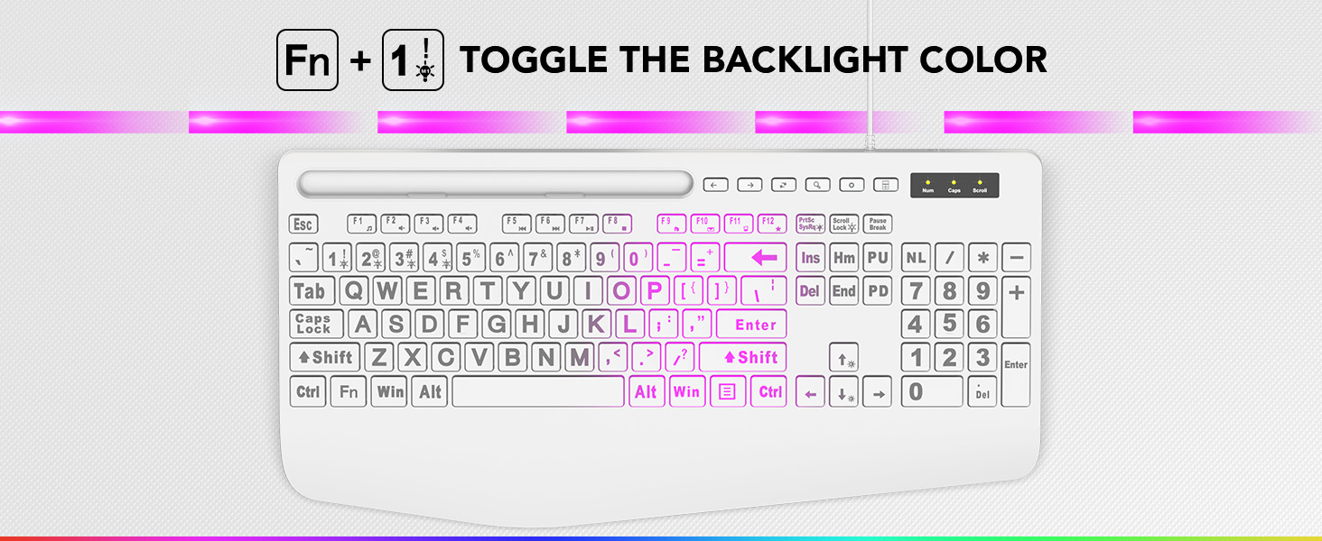 backlit keyboard