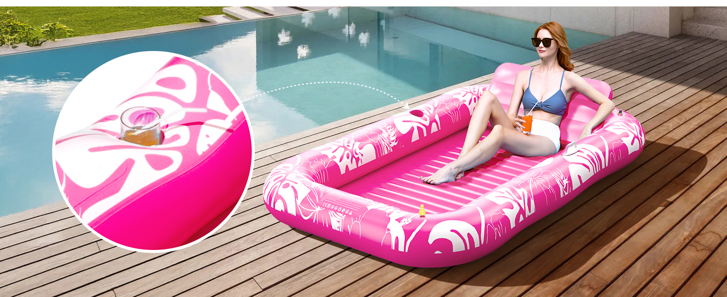 inflatable tanning pool