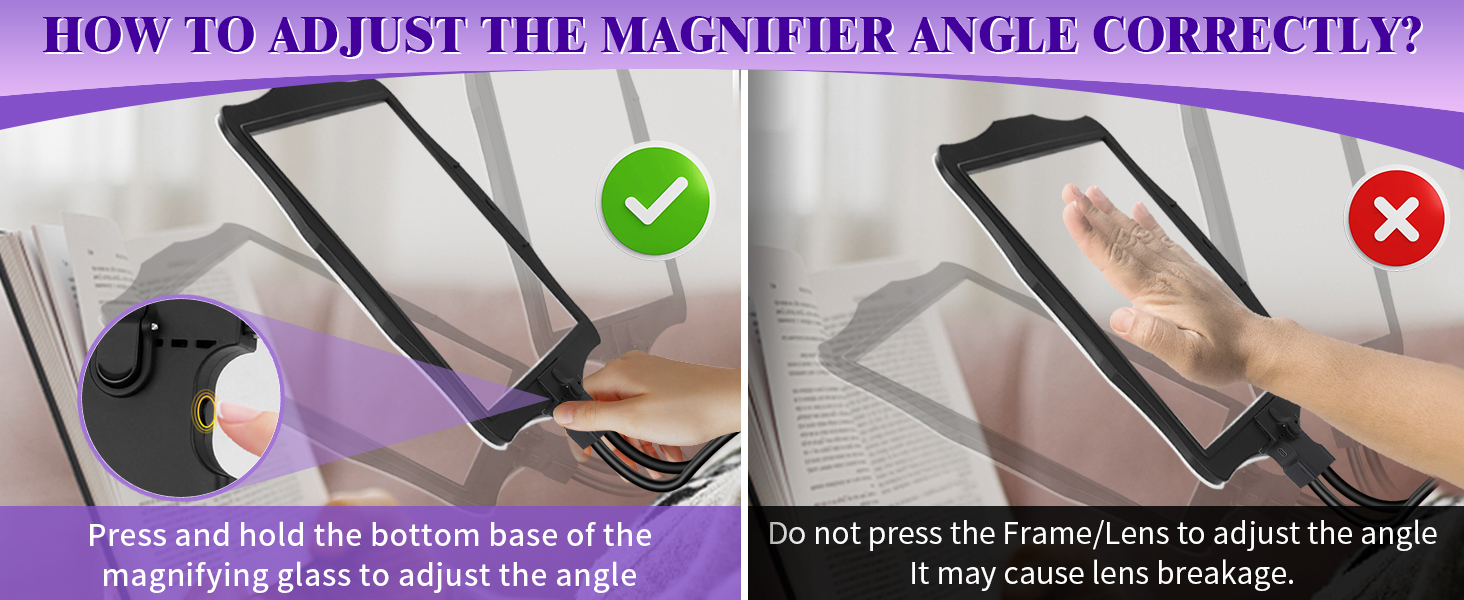 magnifying glass for reading