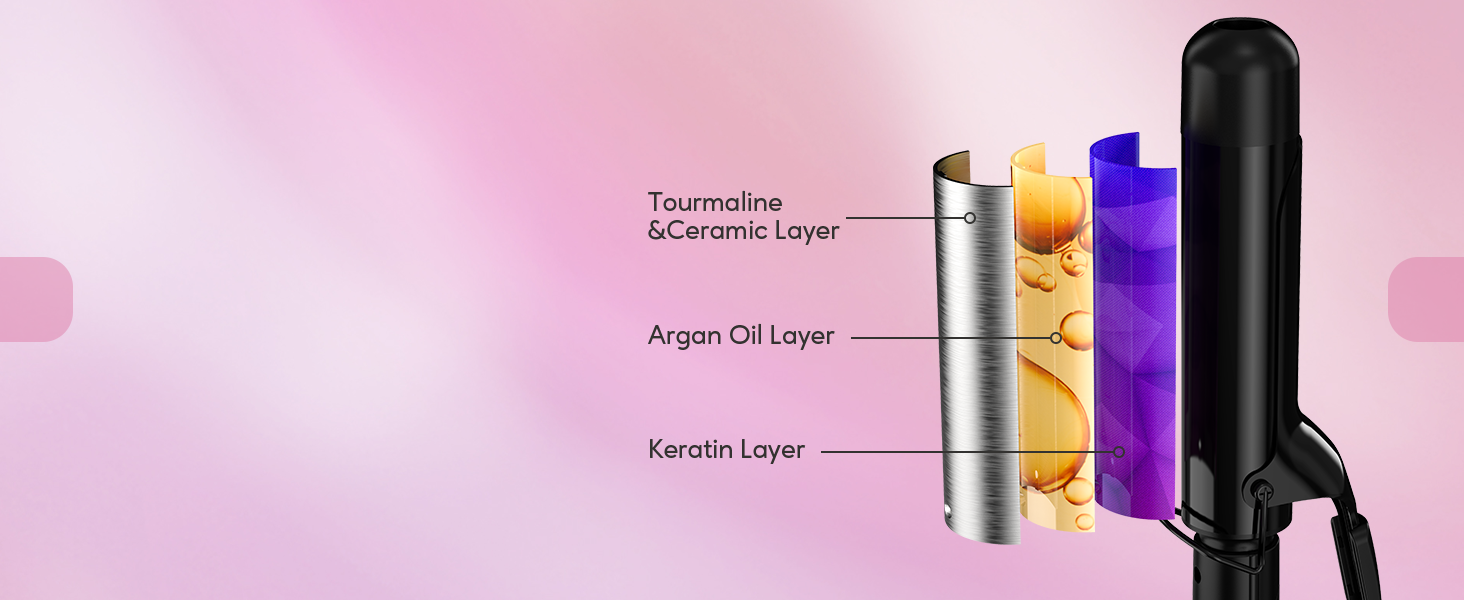 farery large barrel curling iron