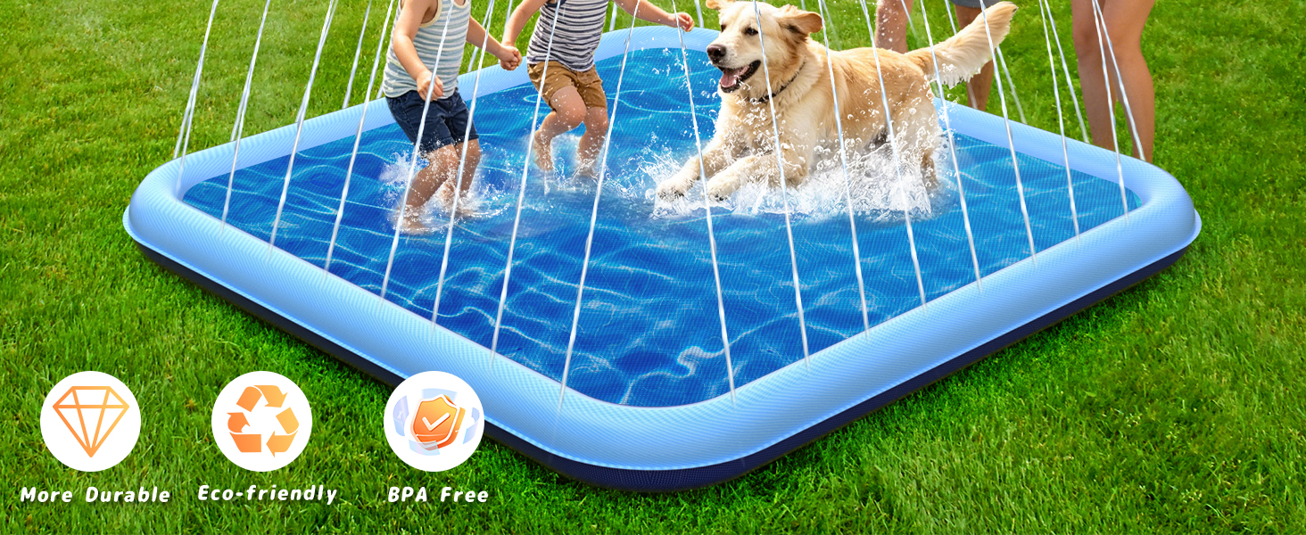 Square Splash Pad for Pet