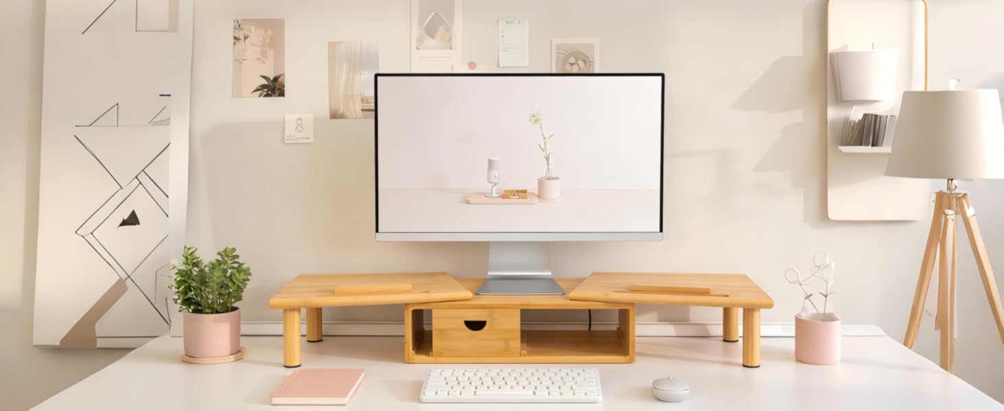 3pcs monitor stand riser