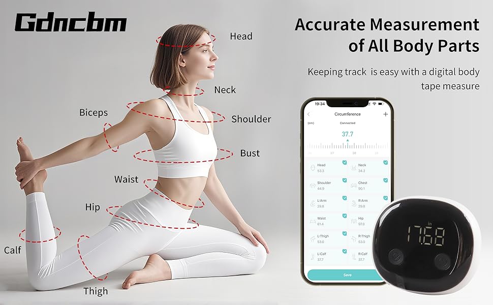 measuring tape for body measurements
