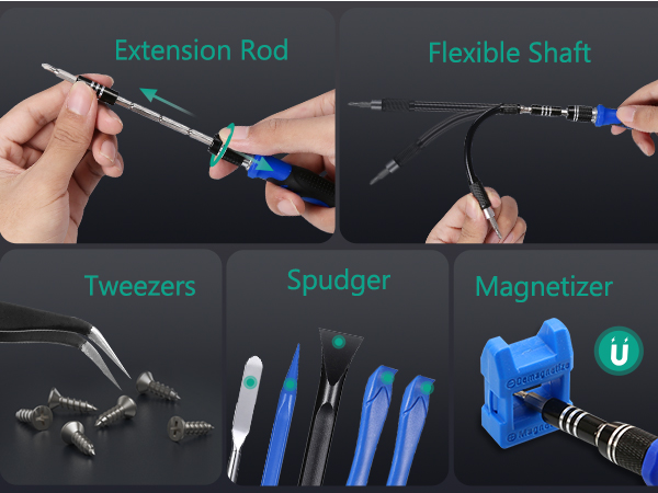 Precision Screwdriver Set, 142 in 1 Magnetic Screwdriver Kit