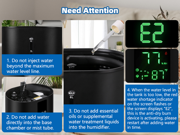 Tips on using humidifiers