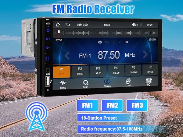 truck radio para carro con pantalla car radio with backup camera reproductor para carro head unit