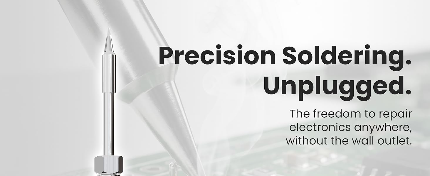 soldering iron precision compact and portable kit