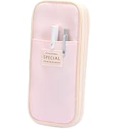 Vocuer Large Capacity Big Special Cute Aesthetic Preppy Canvas Pencil Case Organizer Holder Pouch...