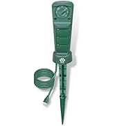 Outdoor Power Stake with Photocell Timer 2/4/6/8 Hour Countdown, Dusk to Dawn, 3 Grounded Outlets...