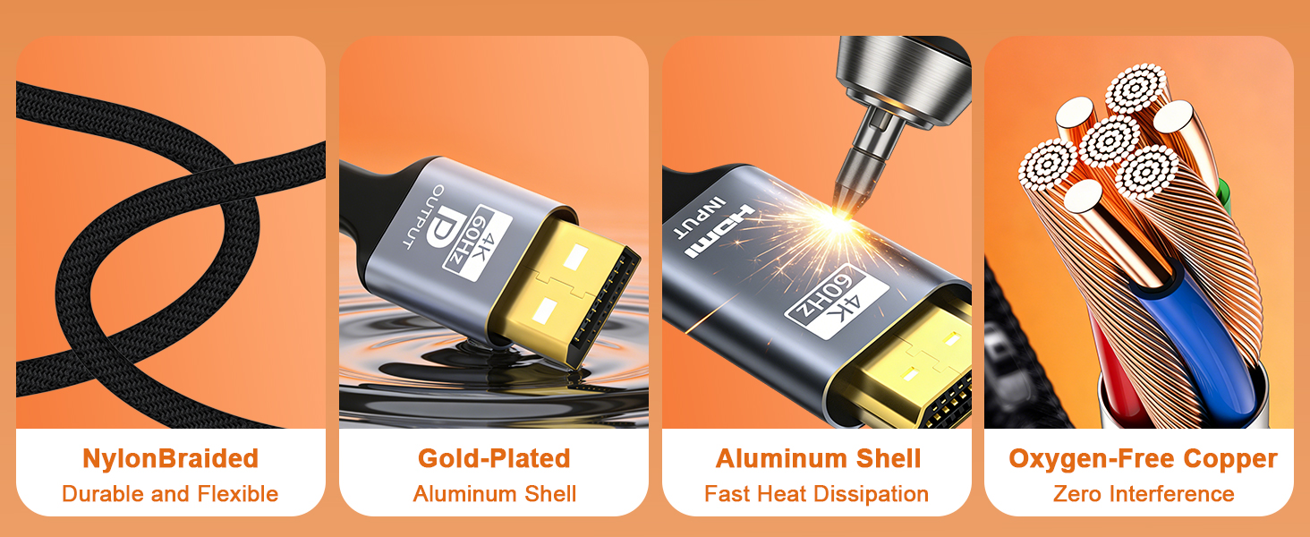 hdmi to displayport 4k 60hz