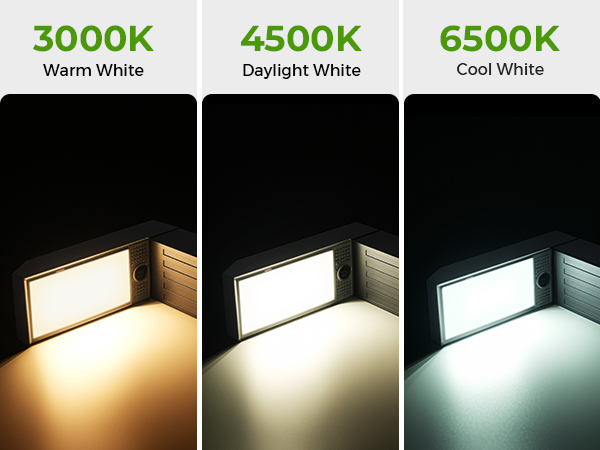 solar lights with 3 colors