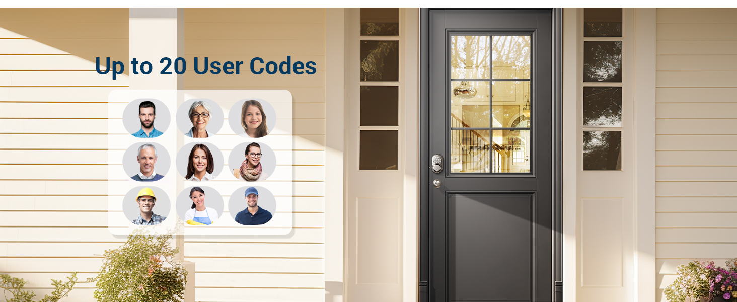 keyless entry door lock