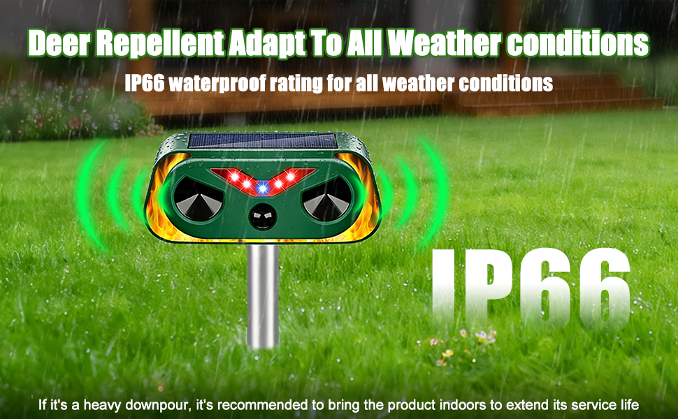 Ultrasonic Animal Repellent Outdoor