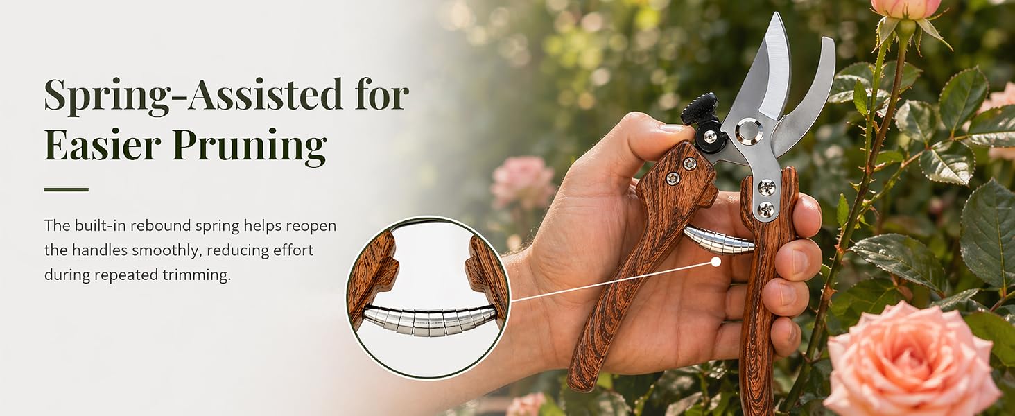 pruning shears for gardening