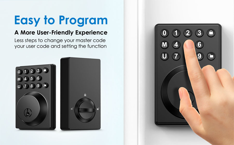 keyless entry door lock