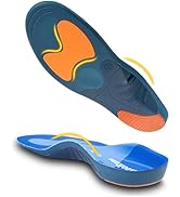 Plantar Fasciitis Relief Men Women 240lbs High Arch Support Inserts Orthotics Insoles for Pain Re...