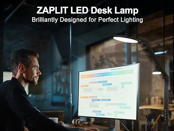 desk lamp with clamp