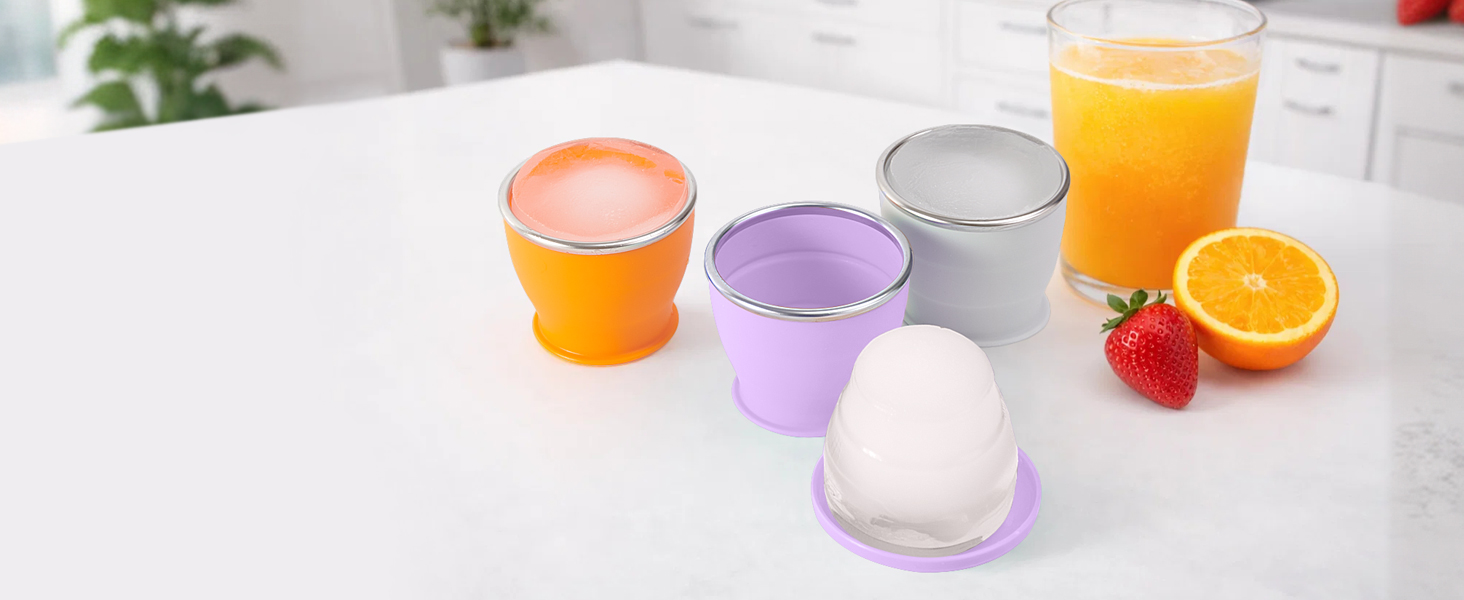 Use as an ice cube tray at home