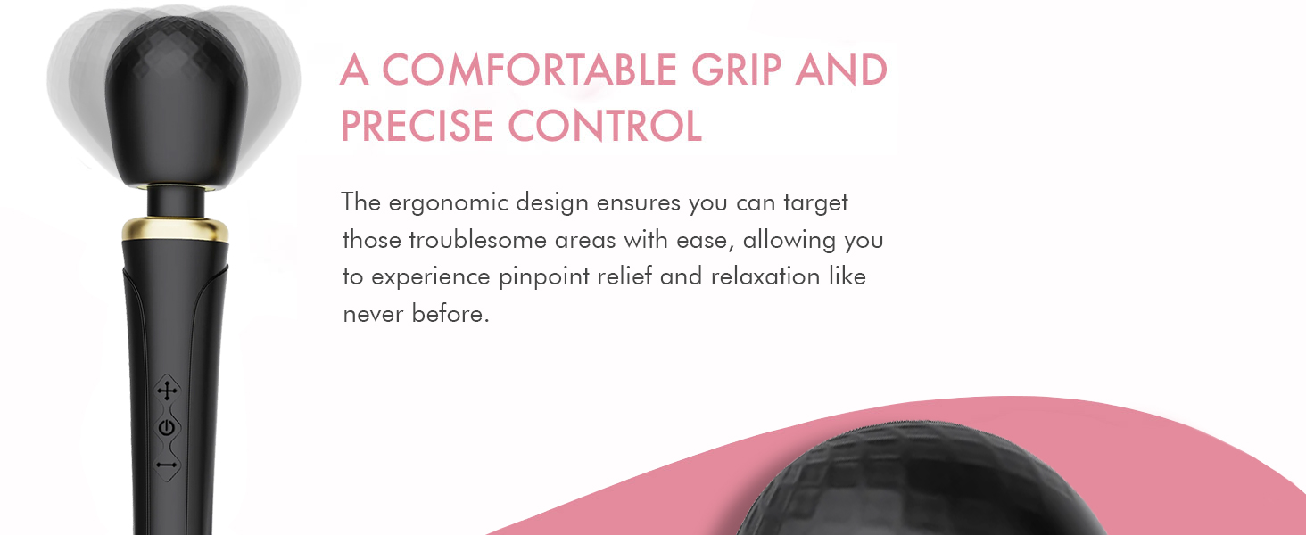 Metooka therapeutic massage wand rechargeable for sore muscles and