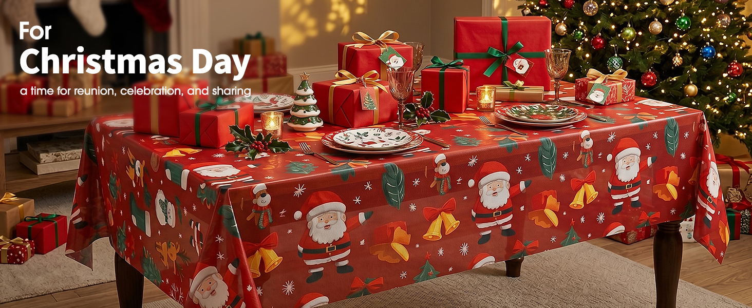 Christmas tablecloth