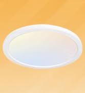 hykolity 18 Inch LED Round Flat Panel Light, White, 32W, 3200lm, 3000K/4000K/5000K CCT Selectable...