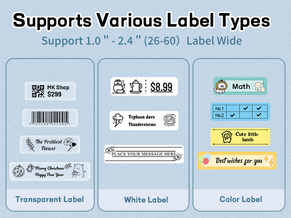 label maker waterproof labels
