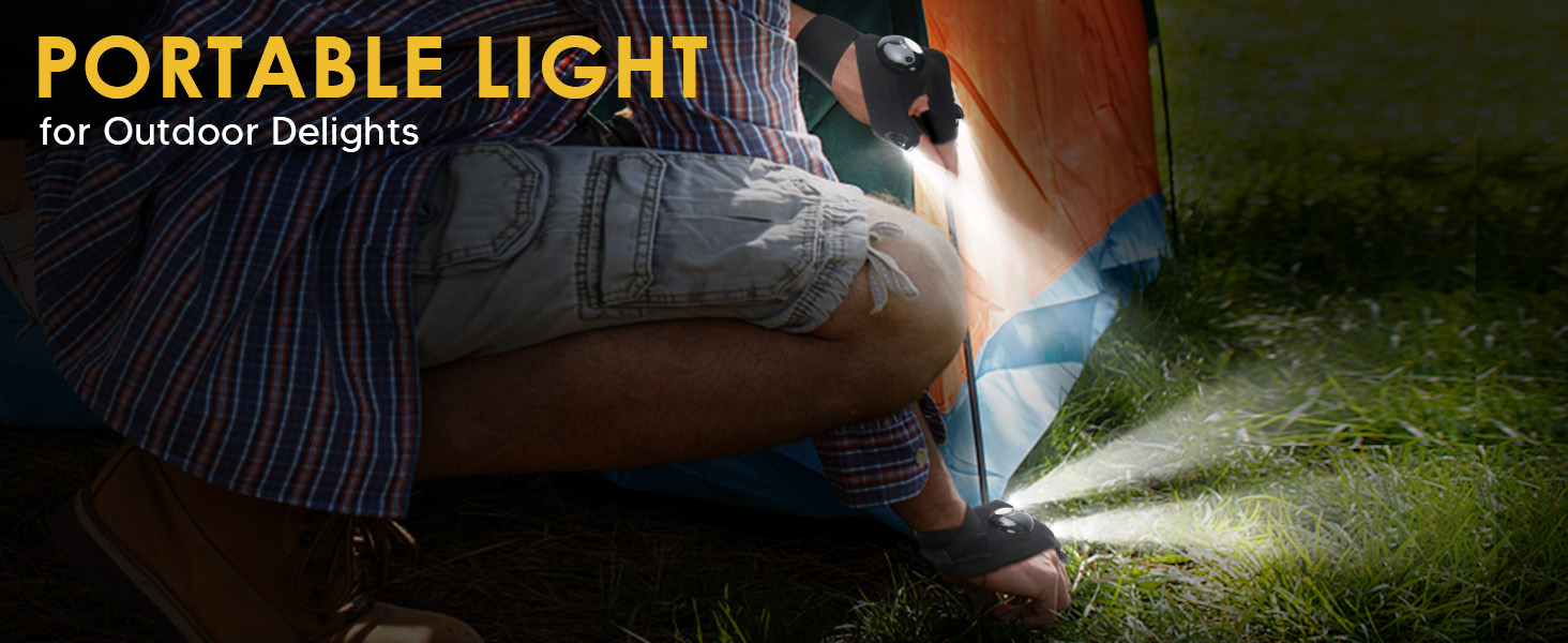 LED Flashlight Gloves