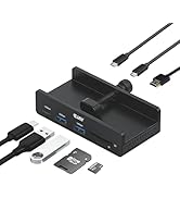 Ejay 7-in-1 USB C Hub with Clamp, 4K@60Hz HDMI for MacBook Pro, 100W PD Charging, 10Gbps USB 3.2 ...