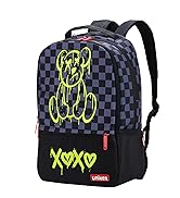 UNIKER Laptop Backpack with USB Port,Graffiti Backpack for Work,Cartoon School Backpack,Designer ...