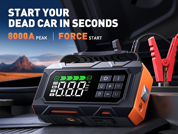TREKURE Car Battery Jump Starter 