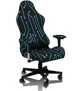 QYZDLM Gaming Chair Covers Slipcovers, 3D Printing Stretchable Elastic Computer Reclining Gaming ...