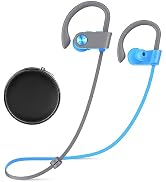 VRIFOZ Bluetooth Headphones, Bluetooth 5.3 IPX7 Waterproof Wireless Sports Earbuds for Workout Gy...