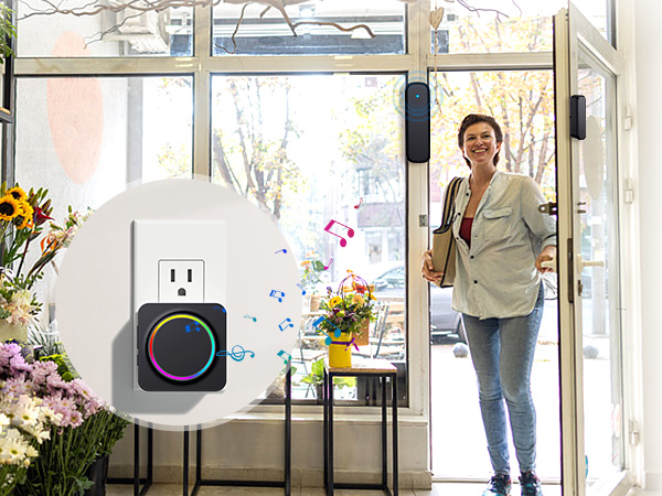 store door chime hello welcome