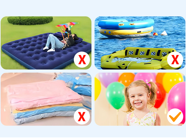 Balloon Pump Kit Electric Balloon Garland Arch Kit Air Blower Inflator Party Decoration Tape Strip