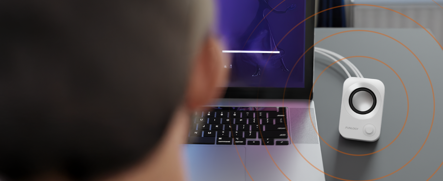 FUNLOGY Speaker Direct to Ear Acoustics