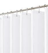 shower curtain set shower curtains bathroom liner white linen fabric cloth neutral natural boho 