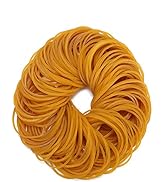 AMUU Rubber Bands 500pcs size19 50mm 2 inch Rubber Bands #19 Small Elastic Band Rubber Band for O...