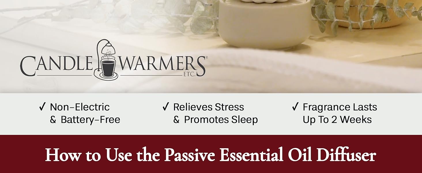 Candle Warmers Airome Essential Oil diffuser flame-free safe alternative wax melts