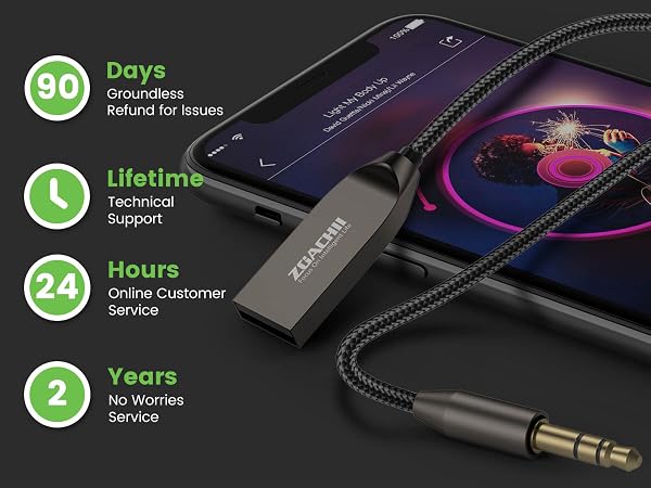 aux bluetooth adapter for car
