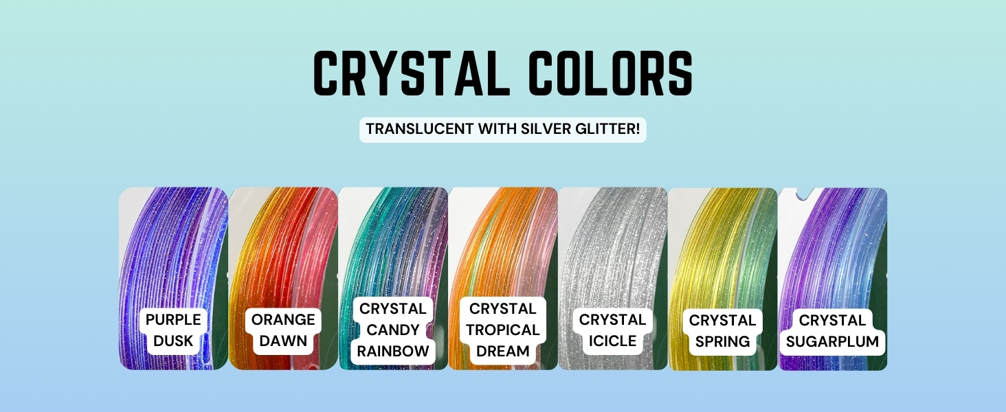 EPAX Fast PLA+ Crystal Colors