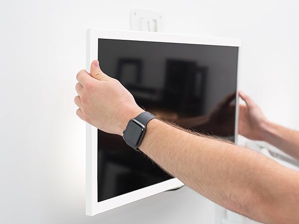 Single Monitor Wall Mount for Standing Workstations