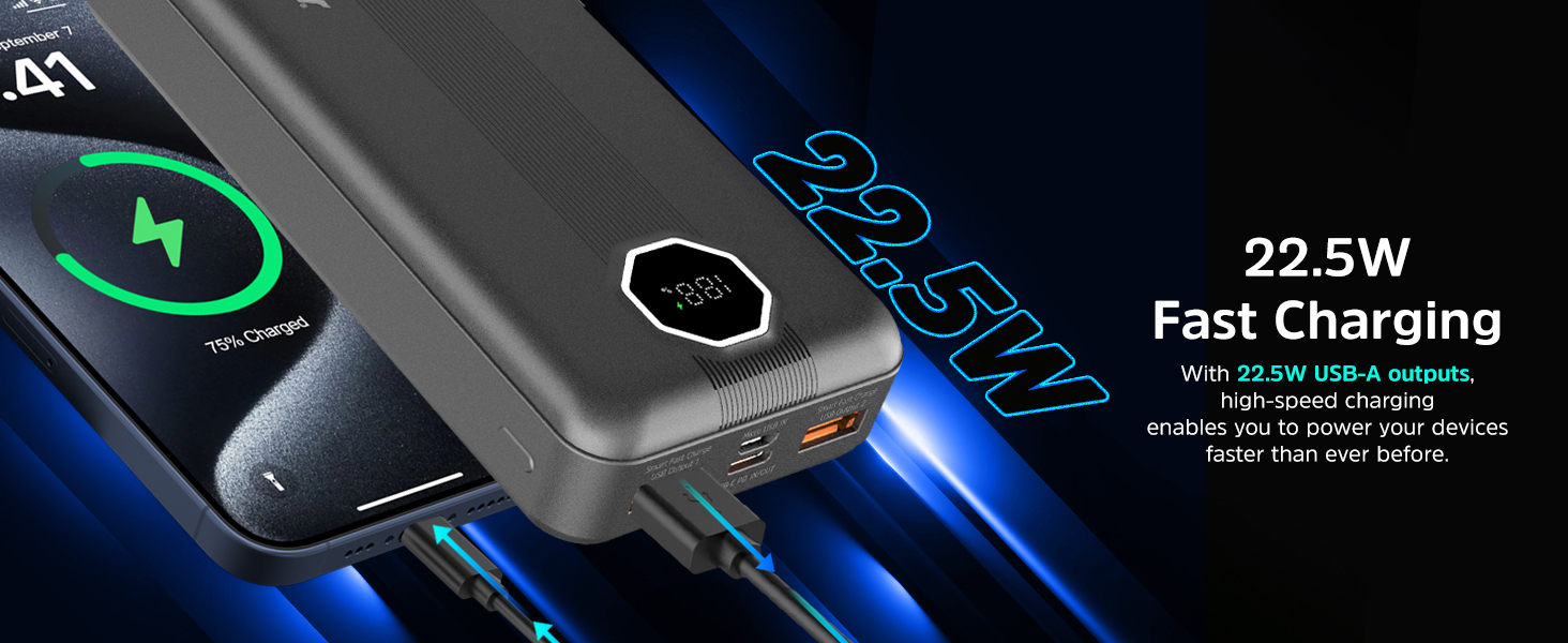 22.5W Fast Charging