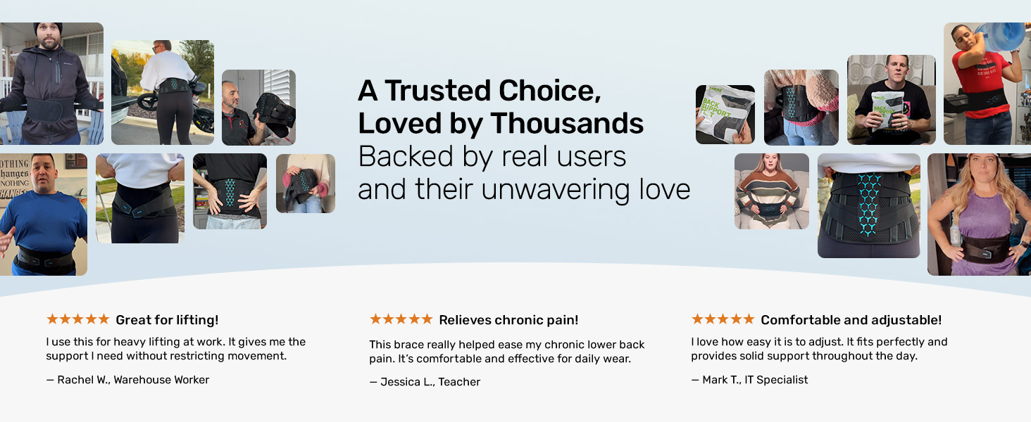 Back Brace for Lower Back Pain