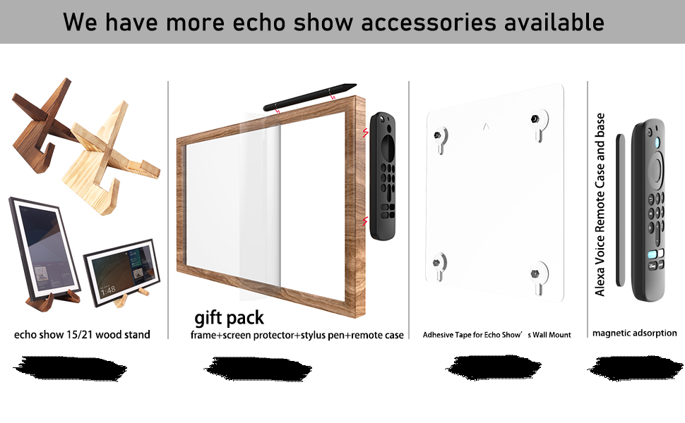 echo show frame,echo show stand ,echo show case ,echo show 15,echo show 21