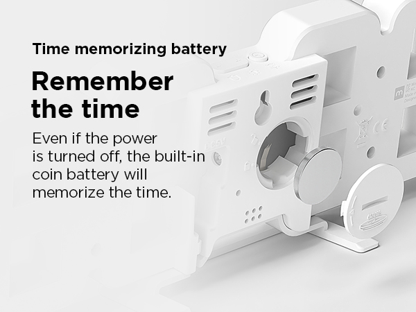 Time memorizing battery