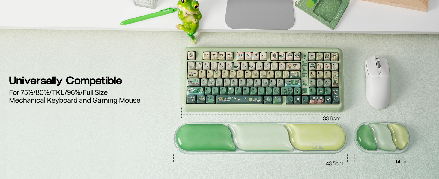 EPOMAKER CloudGel Wrist Rest for Keyboard and Mouse