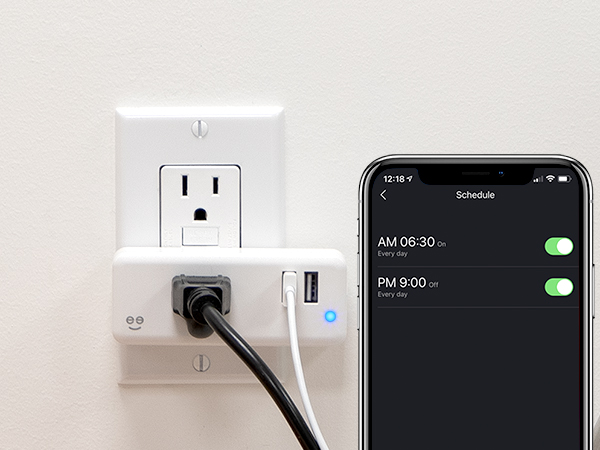 Electrical Outlet Switches Smart Plug Smart Home outlet extender wifi outlet works with alexa