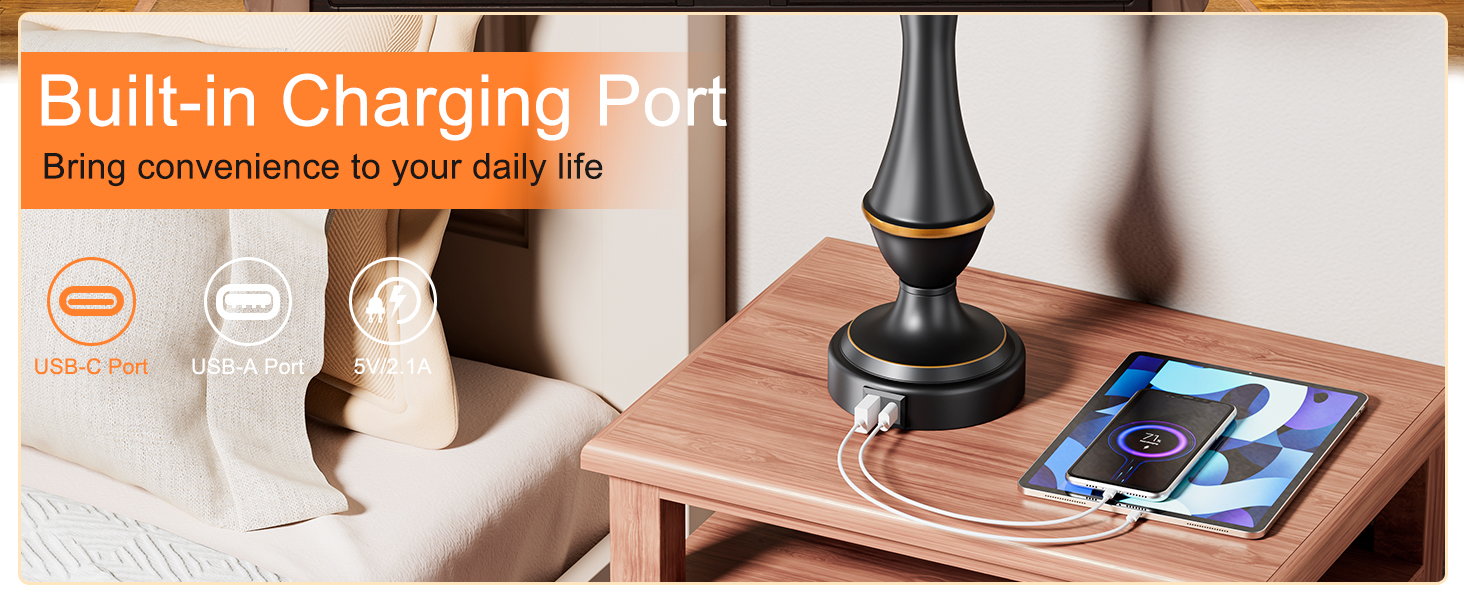bedroom lamps for nightstand